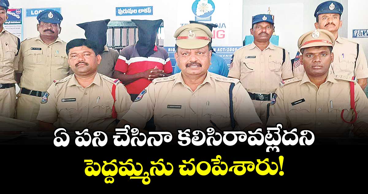 ఏ పని చేసినా కలిసిరావట్లేదని.. పెద్దమ్మను చంపేశారు!