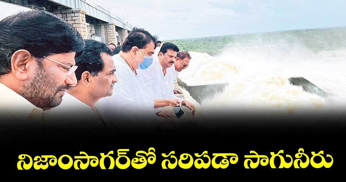 నిజాంసాగర్తో సరిపడా సాగునీరు : పోచారం శ్రీనివాస్ రెడ్డి