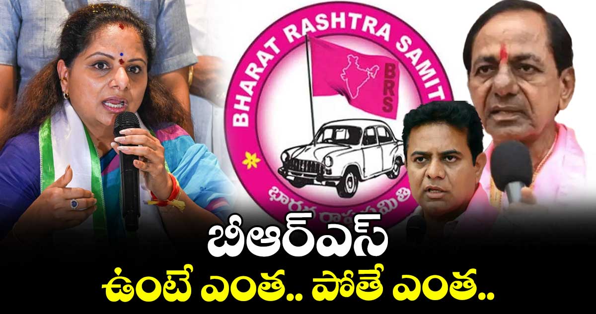 బీఆర్ఎస్ ఉంటే ఎంత.. పోతే ఎంత : ఎమ్మెల్సీ కవిత