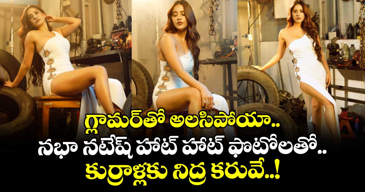 గ్లామర్‌‌‌‌‌‌‌‌తో అలసిపోయా.. నభా నటేష్ హాట్ హాట్ ఫొటోలతో కుర్రాళ్లకు నిద్ర కరువే..!
