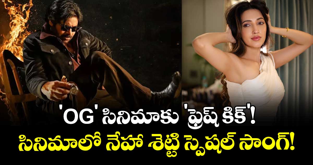 Pawan Kalyan: 'OG' సినిమాకు 'ఫ్రెష్ కిక్'!  నేటి నుంచి నేహా శెట్టి స్పెషల్ సాంగ్ అదనంగా!