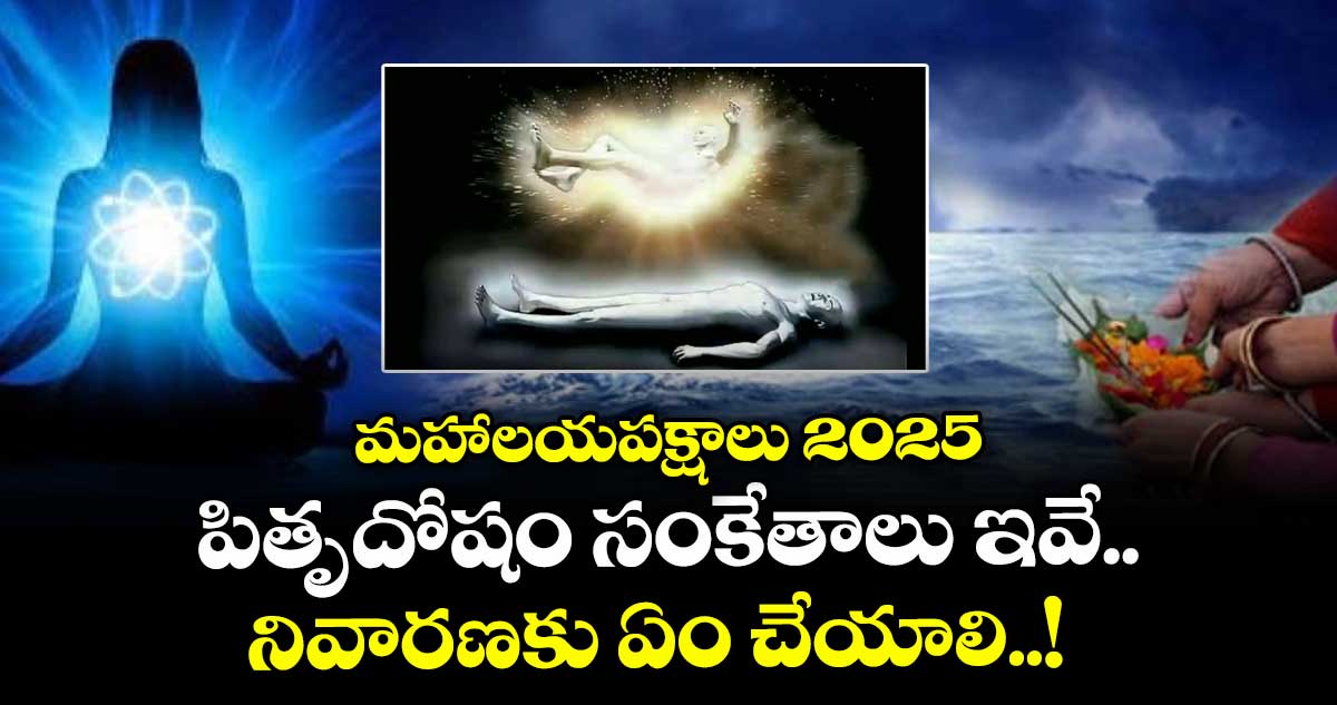 మహాలయపక్షాలు 2025: పితృదోషం సంకేతాలు ఇవే.. నివారణకు ఏం చేయాలి..!