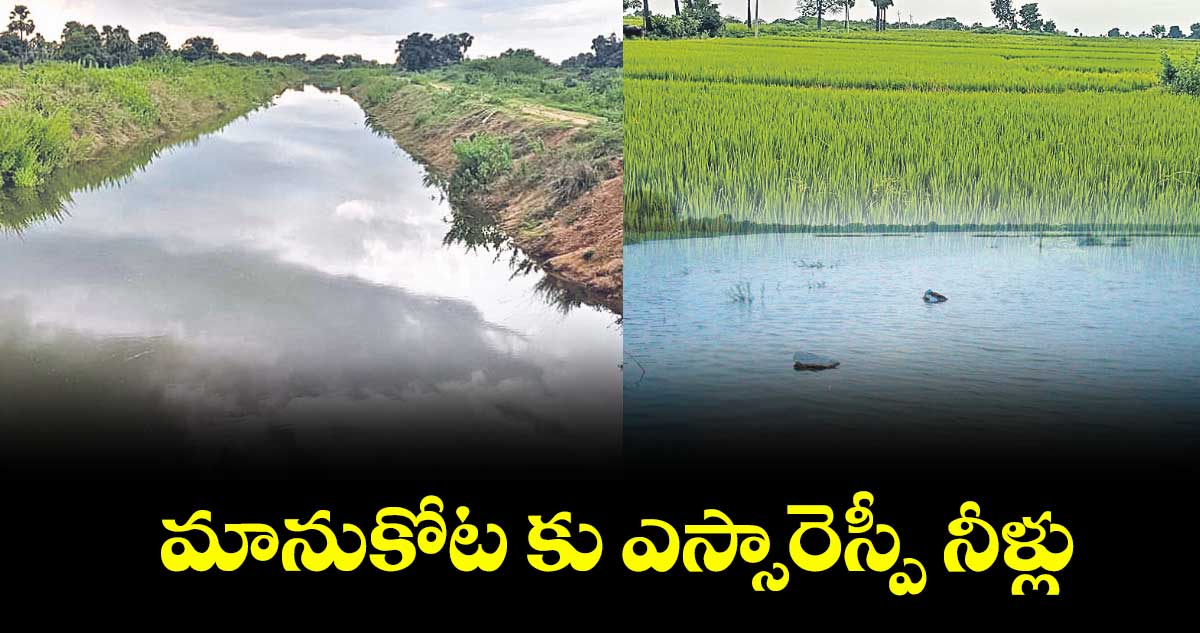 మానుకోట కు ఎస్సారెస్పీ నీళ్లు