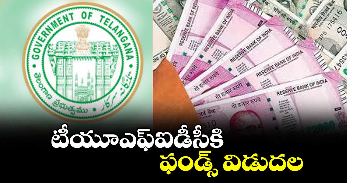 టీయూఎఫ్ఐడీసీకి ఫండ్స్ విడుదల