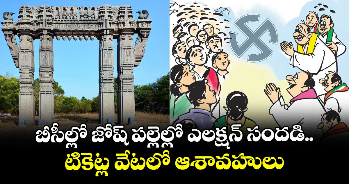 బీసీల్లో జోష్ పల్లెల్లో ఎలక్షన్ సందడి.. టికెట్ల వేటలో ఆశావహులు