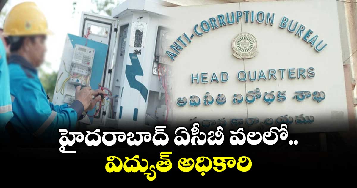 హైదరాబాద్ ఏసీబీ వలలో విద్యుత్ అధికారి