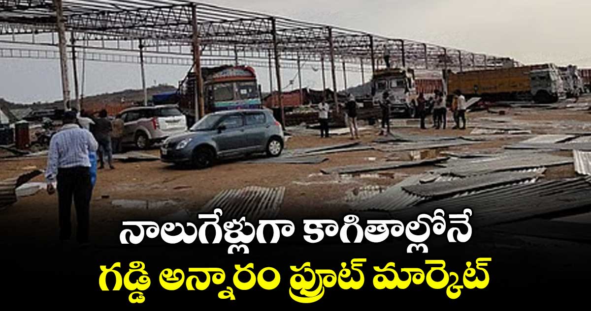 నాలుగేళ్లుగా కాగితాల్లోనే  గడ్డి అన్నారం ఫ్రూట్ మార్కెట్