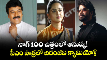 Akkineni Nagarjuna: నాగ్ 100 చిత్రంలో అనుష్క! సీఎం పాత్రలో చిరంజీవి క్యామియో?