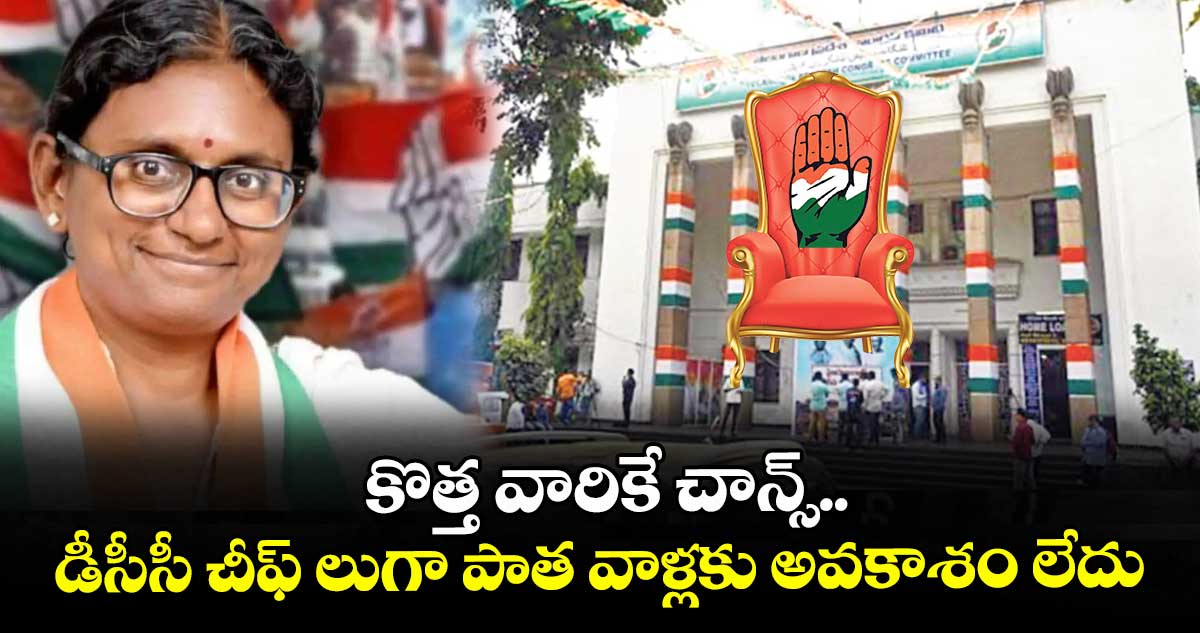 కొత్త వారికే చాన్స్.. డీసీసీ చీఫ్ లుగా పాత వాళ్లకు అవకాశం లేదు: మీనాక్షీ నటరాజన్
