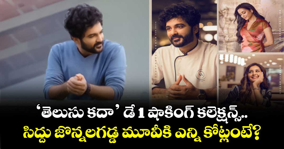 Telusu Kada Box Office: ‘తెలుసు కదా’ డే 1 షాకింగ్‌ కలెక్షన్స్.. సిద్దు జొన్నలగడ్డ మూవీకి ఎన్ని కోట్లంటే?