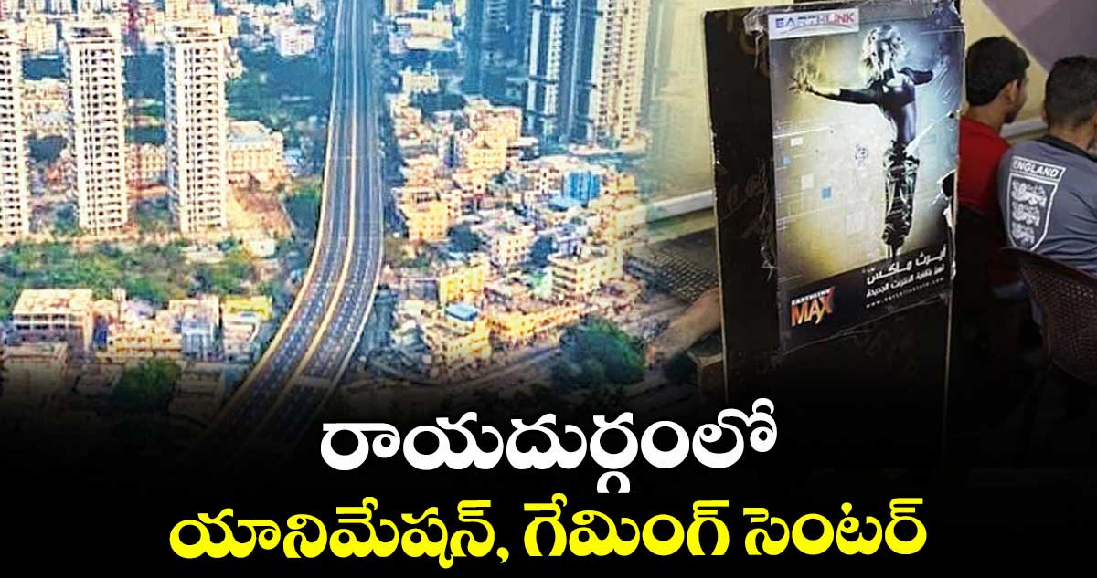 రాయదుర్గంలో యానిమేషన్, గేమింగ్ సెంటర్