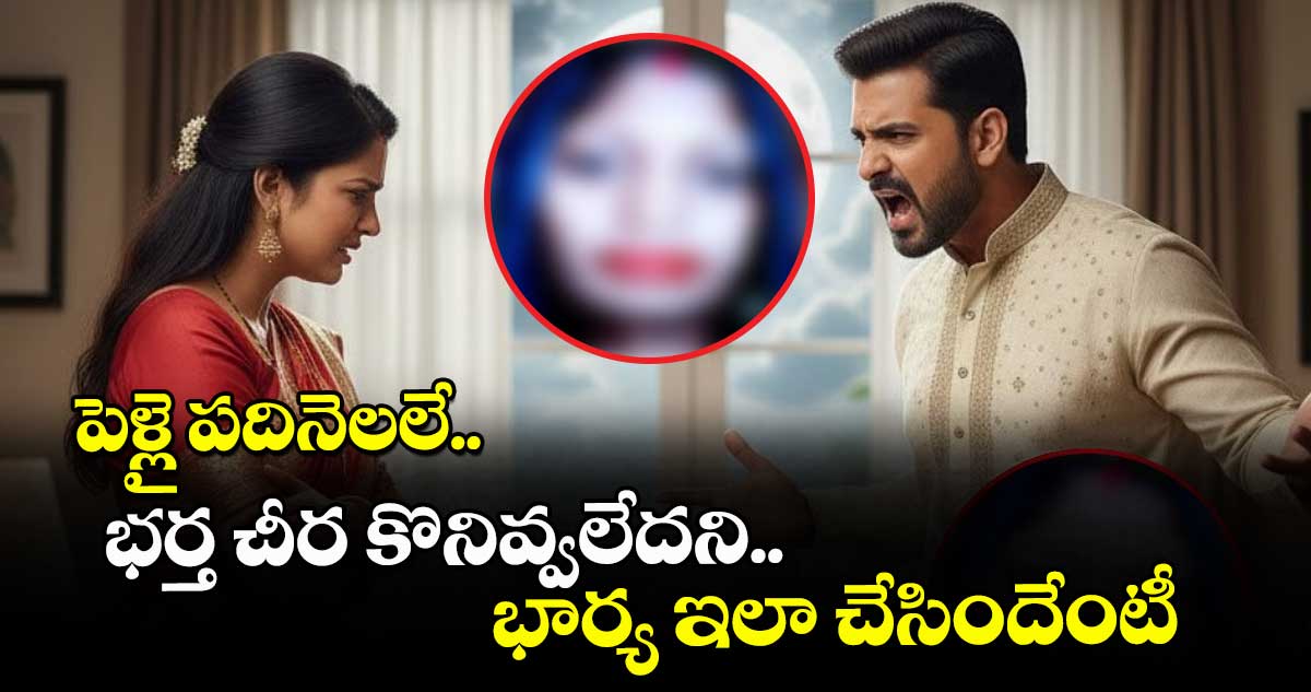 Viral news: పెళ్లై పదినెలలే.. భర్త చీర కొనివ్వలేదని.. భార్య ఇలా చేసిందేంటీ..