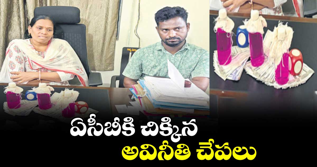 వరంగల్ లో ఏసీబీకి చిక్కిన అవినీతి చేపలు