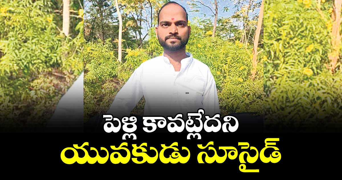 పెళ్లి కావట్లేదని యువకుడు సూసైడ్