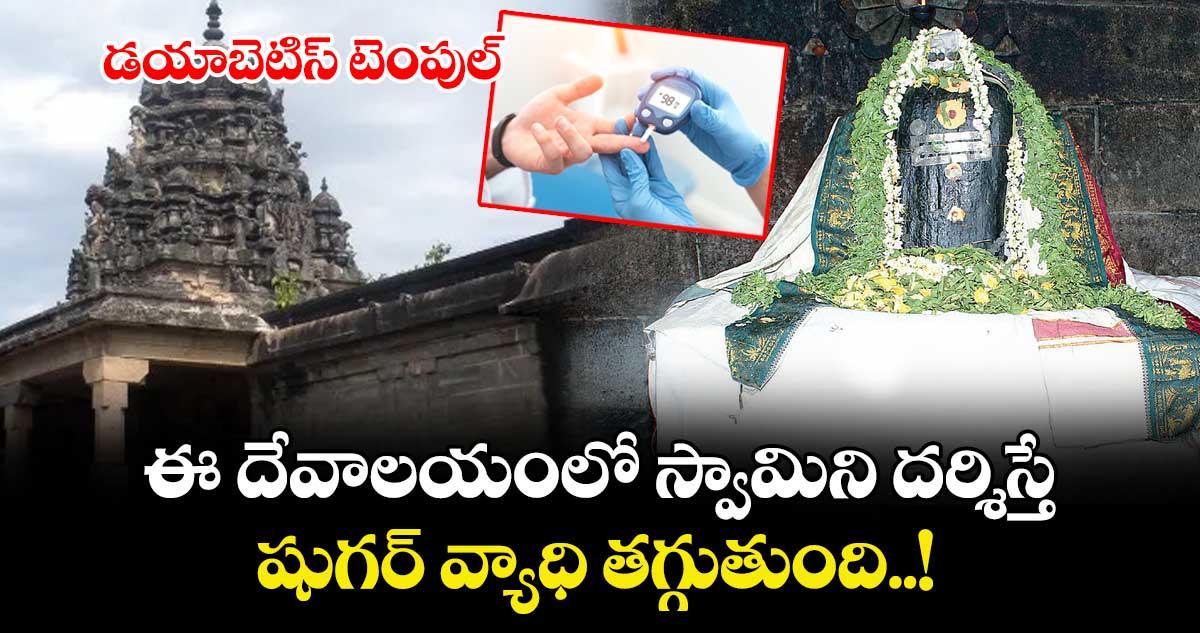 డయాబెటిస్ టెంపుల్:  ఈ దేవాలయంలో స్వామిని దర్శిస్తే షుగర్ వ్యాధి తగ్గుతుంది..! 