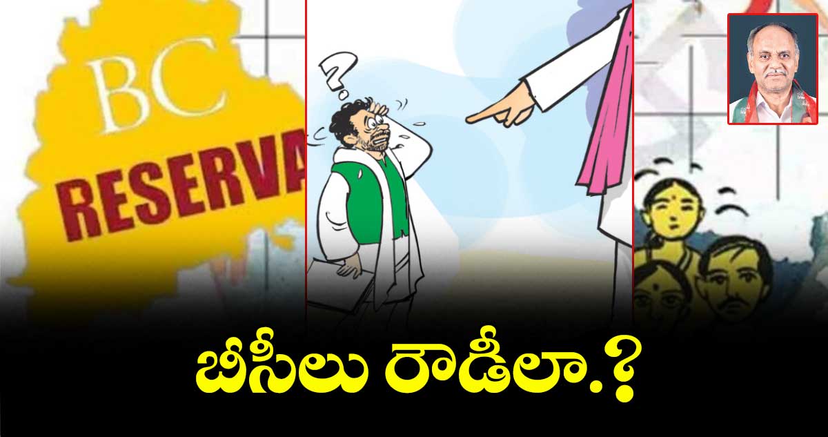 బీసీలు రౌడీలా.?