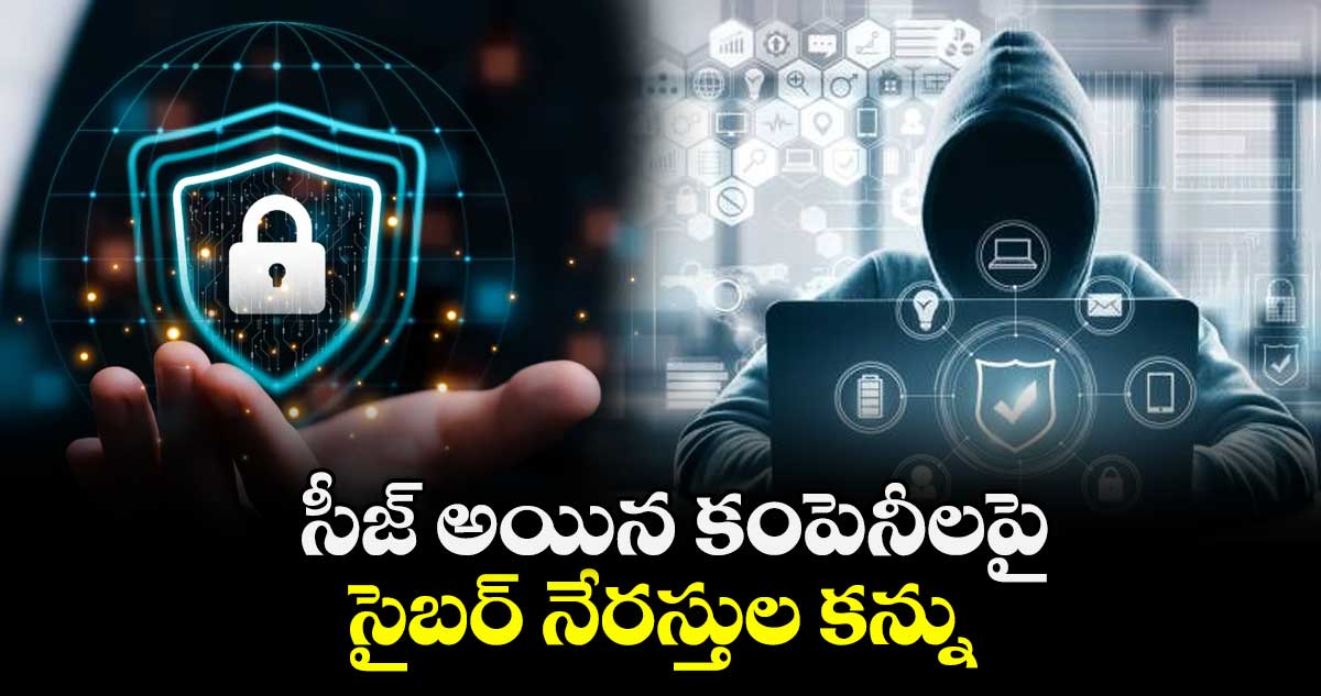 సీజ్ అయిన కంపెనీలపై సైబర్ నేరస్తుల కన్ను