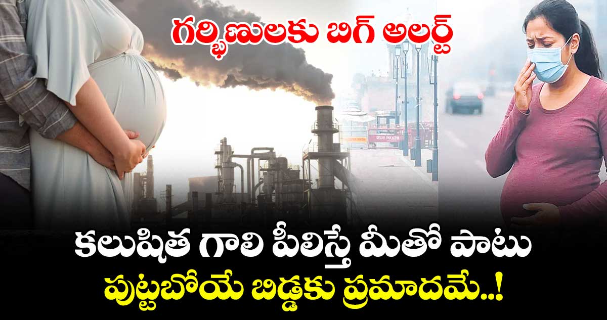గర్భిణులకు బిగ్ అలర్ట్: కలుషిత గాలి పీలిస్తే మీతో పాటు పుట్టబోయే బిడ్డకు ప్రమాదమే..!