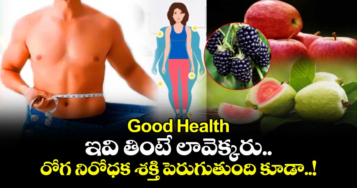 Good Health : ఇవి తింటే లావెక్కరు.. రోగ నిరోధక శక్తి పెరుగుతుంది కూడా..!
