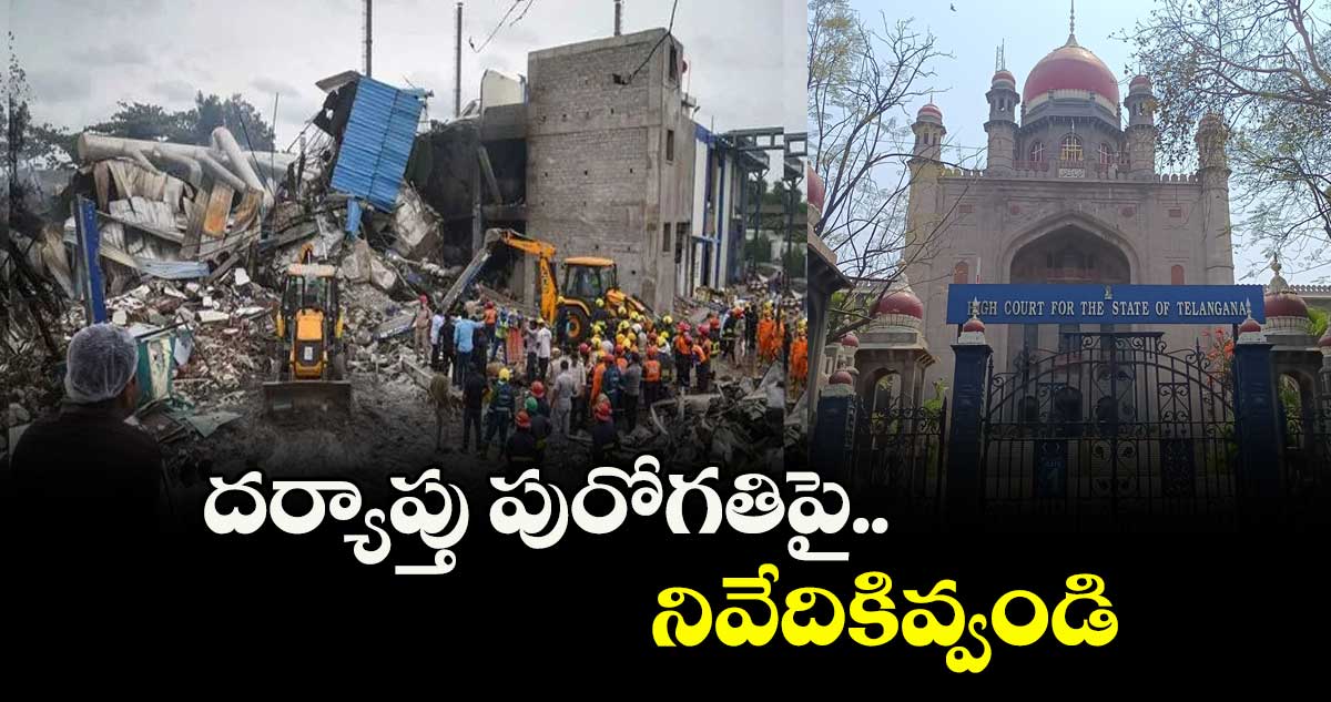 దర్యాప్తు పురోగతిపై నివేదికివ్వండి : హైకోర్టు
