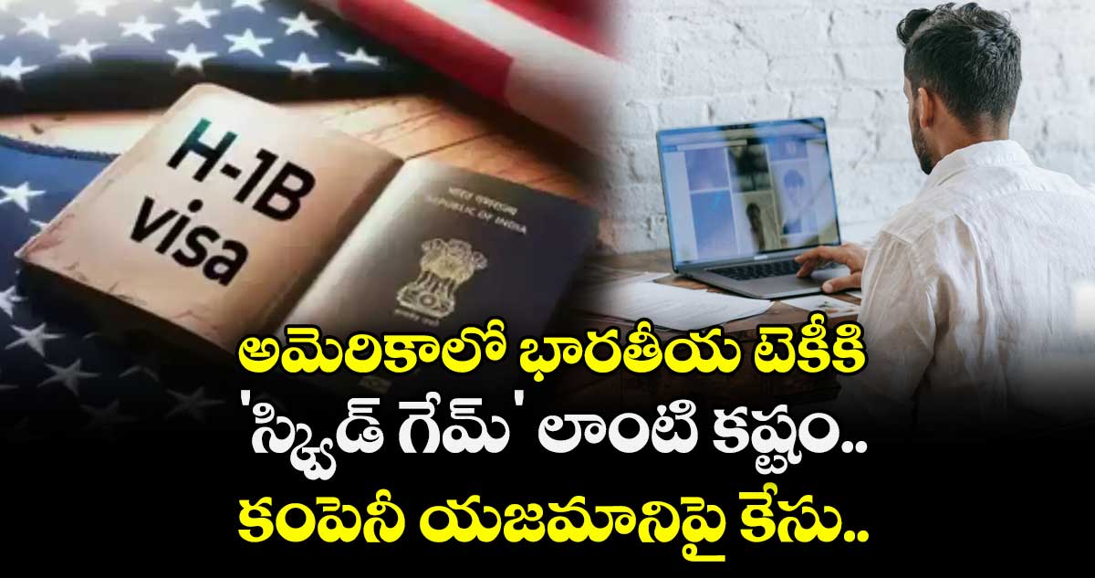 H-1B వీసా: అమెరికాలో భారతీయ టెకీకి 'స్క్విడ్ గేమ్' లాంటి కష్టం.. కంపెనీ యజమానిపై కేసు... 