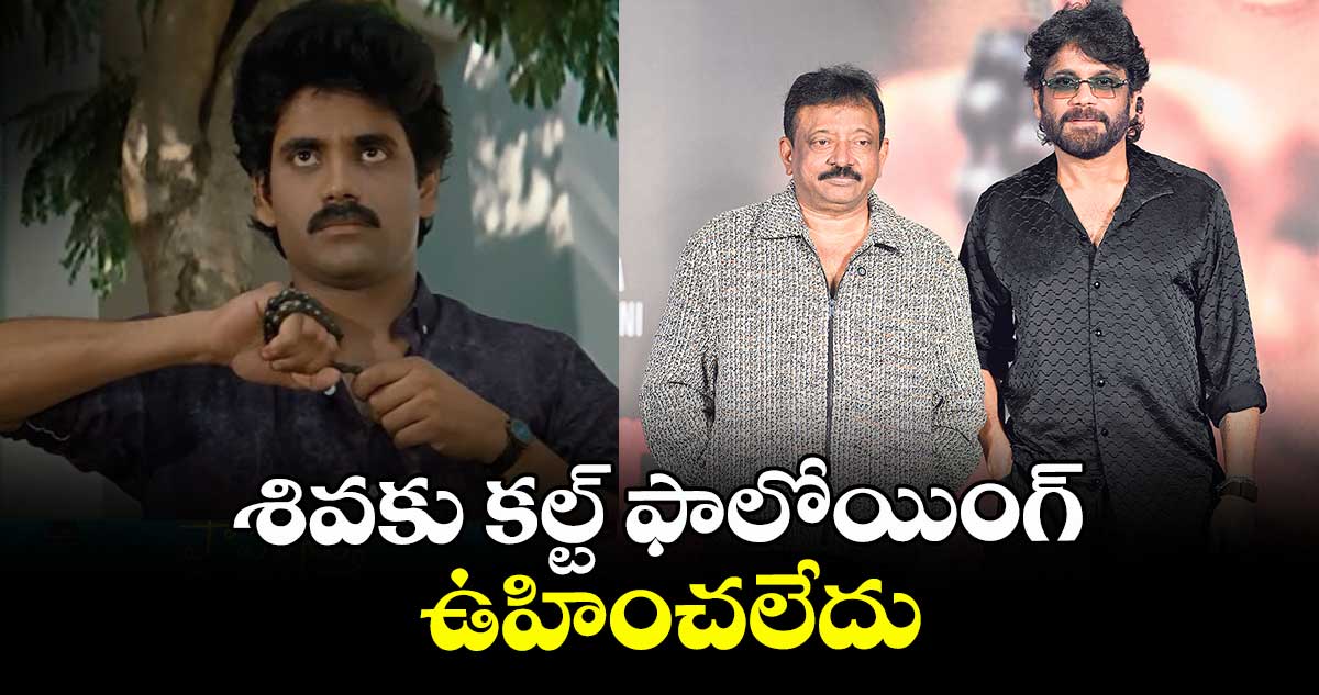 శివకు కల్ట్ ఫాలోయింగ్ ఉహించలేదు: నాగార్జున 