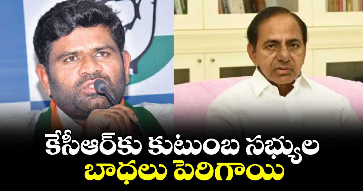 కేసీఆర్కు కుటుంబ సభ్యుల బాధలు పెరిగాయి :  చనగాని దయాకర్ 