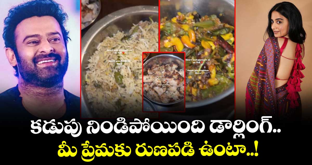 ImanviPrabhas: కడుపు నిండిపోయింది డార్లింగ్.. మీ ప్రేమకు రుణపడి ఉంటా..!