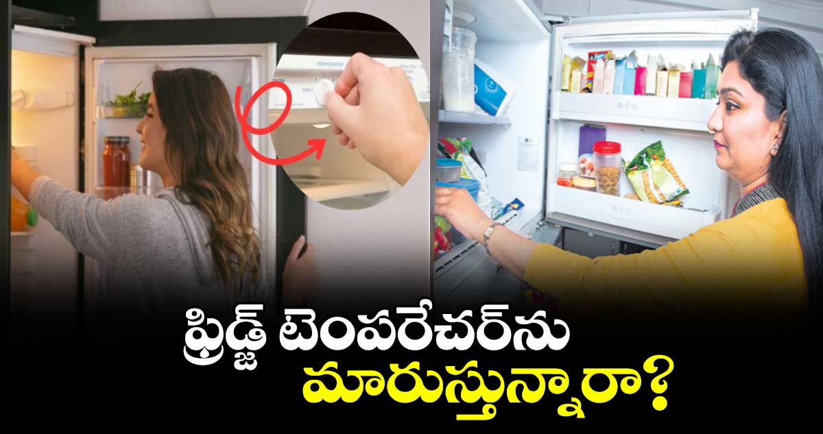 ఫ్రిడ్జ్ టెంపరేచర్ను మారుస్తున్నారా?