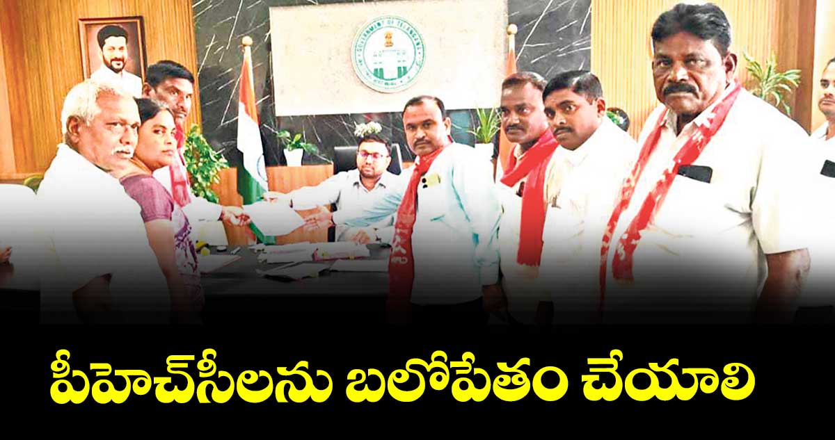 పీహెచ్‌‌సీలను బలోపేతం చేయాలి : ములకలపల్లి రాములు