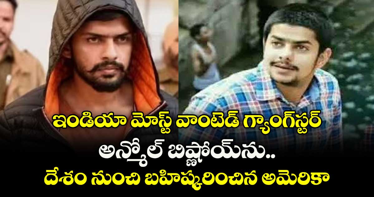 ఇండియా మోస్ట్ వాంటెడ్ గ్యాంగ్‎స్టర్ అన్మోల్ బిష్ణోయ్‎ను దేశం నుంచి బహిష్కరించిన అమెరికా 