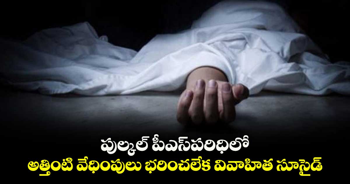 పుల్కల్ పీఎస్పరిధిలో అత్తింటి వేధింపులు భరించలేక వివాహిత సూసైడ్