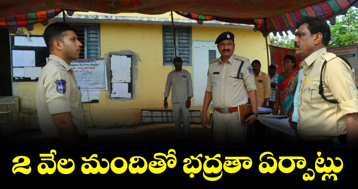 2 వేల మందితో భద్రతా ఏర్పాట్లు : ఎస్పీ శరత్ చంద్ర పవార్ 