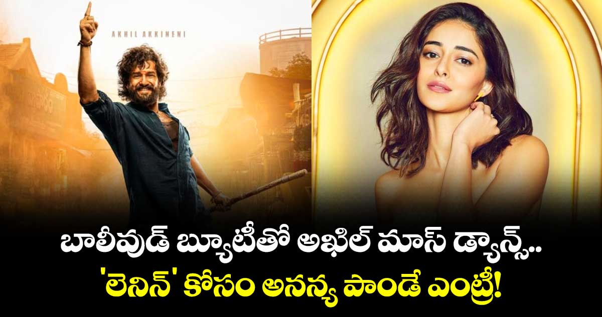 Akhil Akkineni: బాలీవుడ్ బ్యూటీతో అఖిల్ మాస్ డ్యాన్స్.. 'లెనిన్' కోసం అనన్య పాండే ఎంట్రీ!