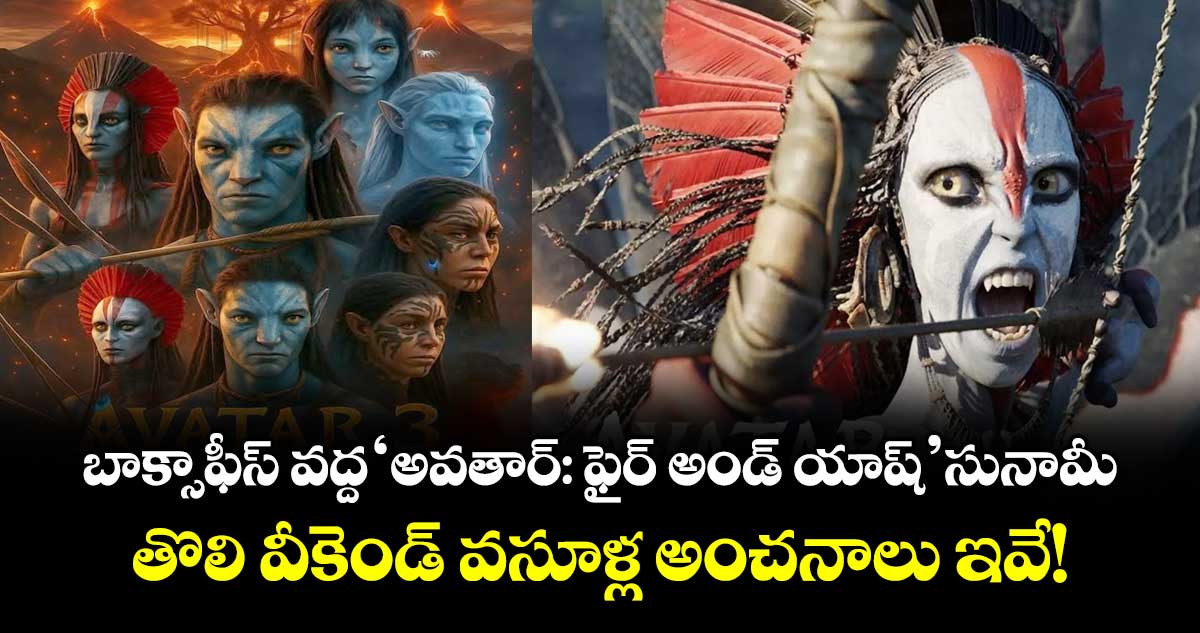 Avatar 3 Box Office: బాక్సాఫీస్ వద్ద 'అవతార్: ఫైర్ అండ్ యాష్' సునామీ.. తొలి వీకెండ్ వసూళ్ల అంచనాలు ఇవే!