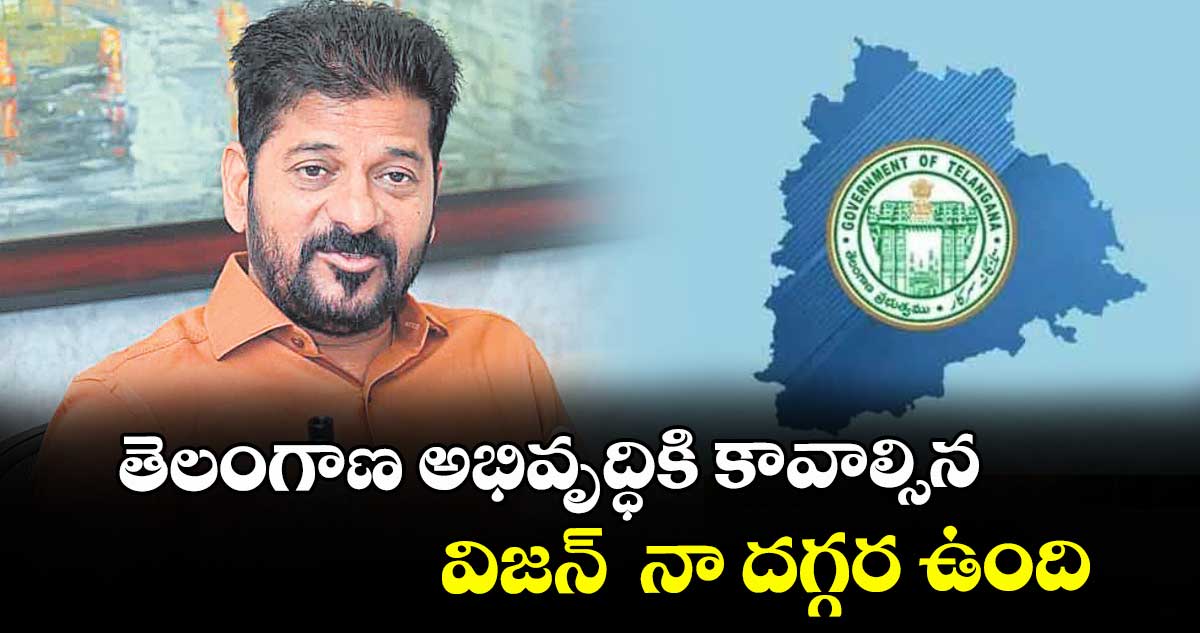 తెలంగాణ అభివృద్ధికి కావాల్సిన విజన్ నా దగ్గర ఉంది: సీఎం రేవంత్