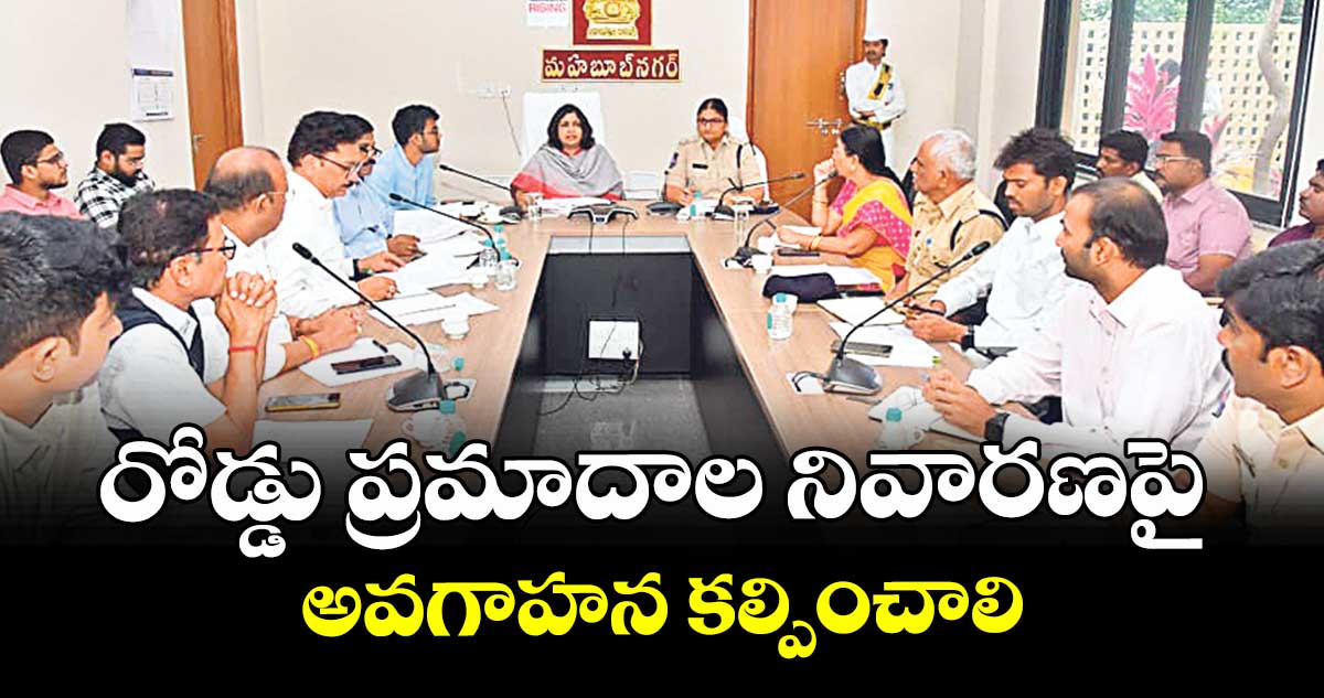 రోడ్డు ప్రమాదాల నివారణపై అవగాహన కల్పించాలి : కలెక్టర్ విజయేందిర బోయి