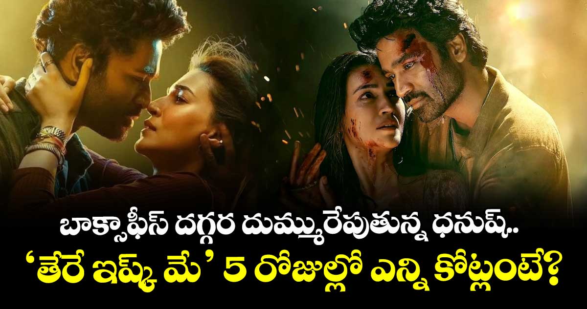 Tere Ishk Mein Box Office: బాక్సాఫీస్ దగ్గర దుమ్మురేపుతున్న ధనుష్ మూవీ.. 5 రోజుల్లో ఎన్ని కోట్లంటే?