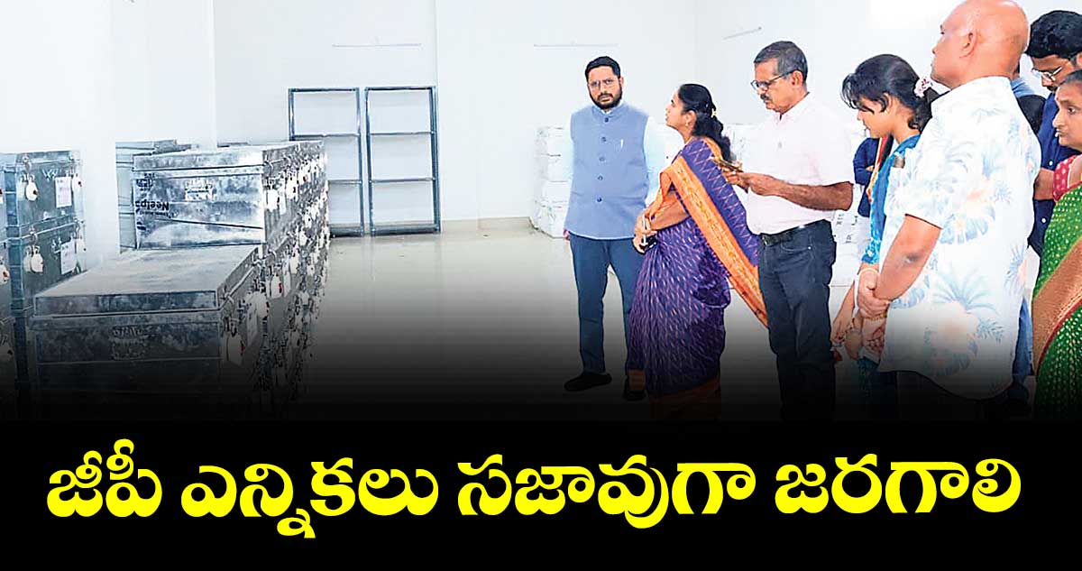 జీపీ ఎన్నికలు సజావుగా జరగాలి :  కలెక్టర్ రిజ్వాన్ భాషా