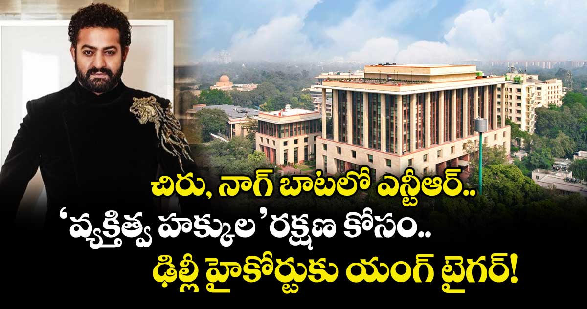 Jr. NTR : చిరు, నాగ్ బాటలో ఎన్టీఆర్.. 'వ్యక్తిత్వ హక్కుల' రక్షణ కోసం ఢిల్లీ హైకోర్టుకు యంగ్ టైగర్!