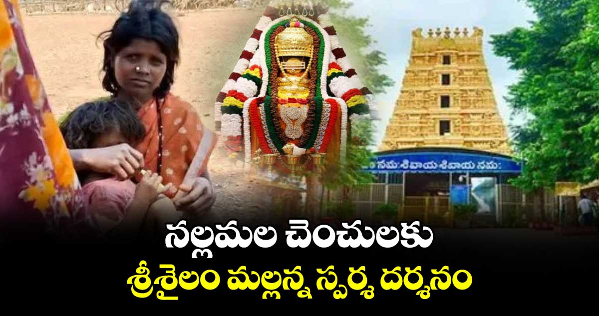 నల్లమల చెంచులకు శ్రీశైలం మల్లన్న స్పర్శ దర్శనం