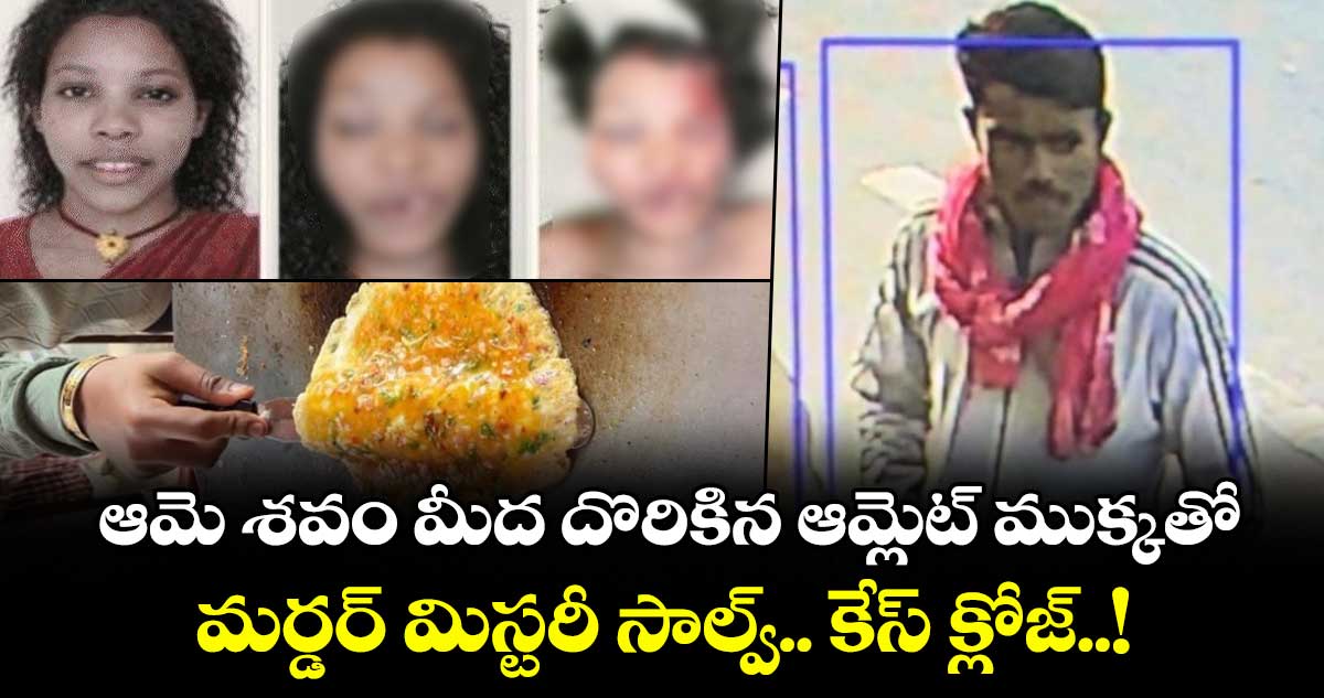 ఆమె శవం మీద దొరికిన ఆమ్లెట్ ముక్కతో మర్డర్ మిస్టరీ సాల్వ్.. కేస్ క్లోజ్..!