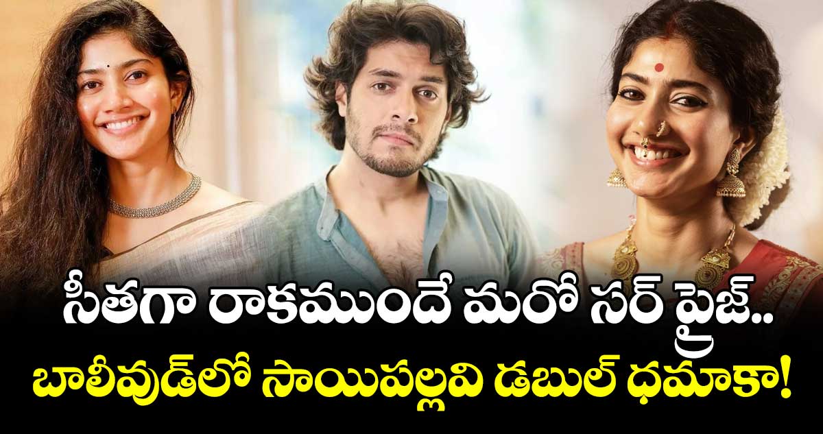 Sai Pallavi: సీతగా రాకముందే మరో సర్ ప్రైజ్.. బాలీవుడ్‌లో సాయిపల్లవి డబుల్ ధమాకా!