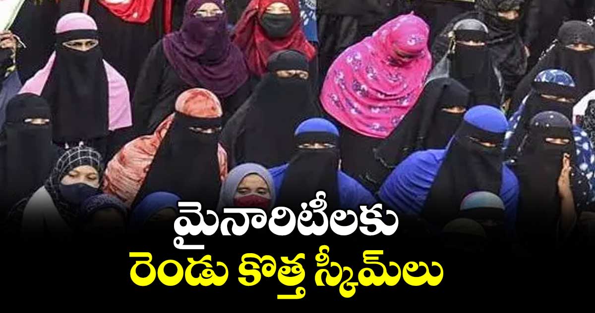మైనారిటీలకు రెండు కొత్త స్కీములు