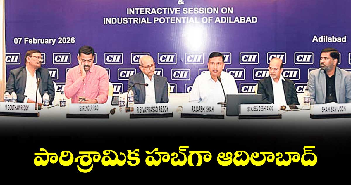 పారిశ్రామిక హబ్‌‌గా ఆదిలాబాద్ : కలెక్టర్ రాజర్షి షా