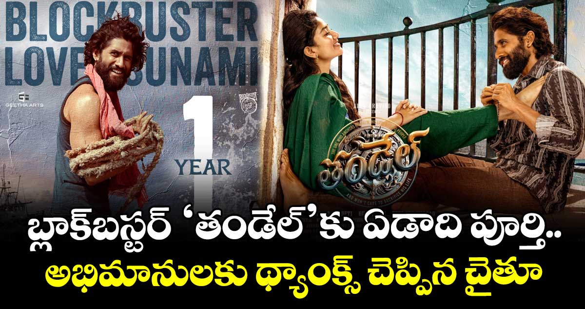 Naga Chaitanya: బ్లాక్‌బస్టర్ ‘తండేల్’కు ఏడాది పూర్తి.. అభిమానులకు థ్యాంక్స్ చెప్పిన చైతూ
