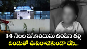 14 నెలల పసికందును చంపిన తల్లి... దిండుతో ఊపిరాడకుండా చేసి...