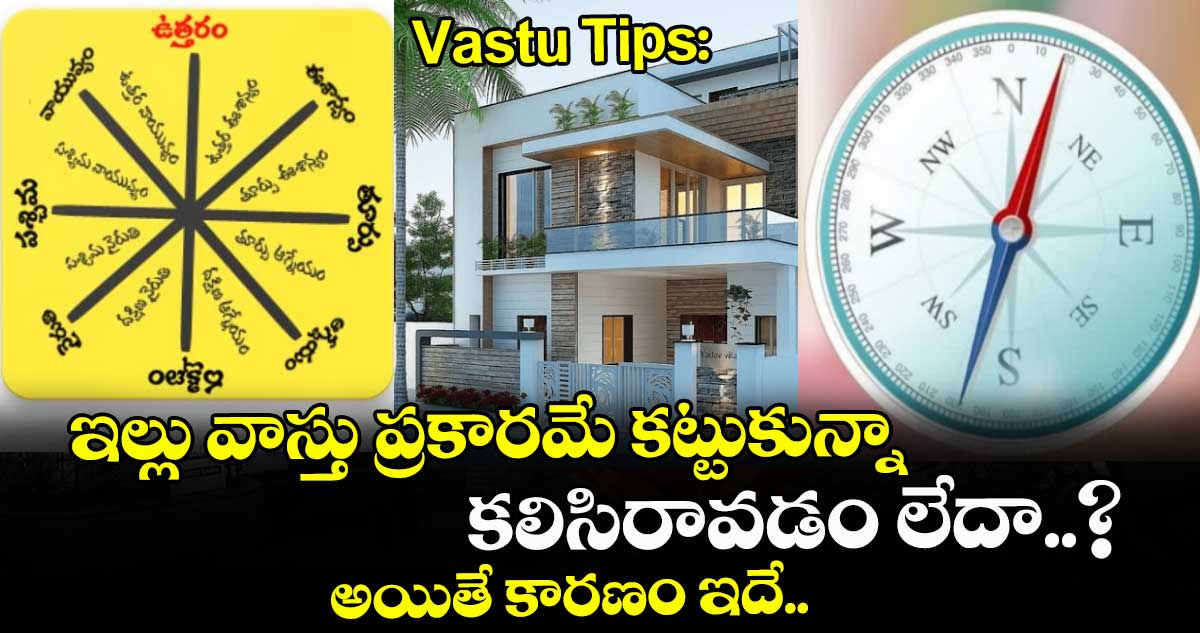 Vastu Tips: ఇల్లు వాస్తు ప్రకారమే కట్టుకున్నా కలిసిరావడం లేదా..? అయితే కారణం ఇదే..