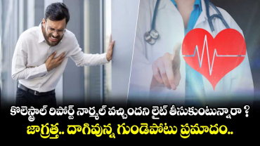 కొలెస్ట్రాల్ రిపోర్ట్ నార్మల్ వచ్చిందని లైట్ తీసుకుంటున్నారా ? జాగ్రత్త.. దాగివున్న గుండెపోటు ప్రమాదం..