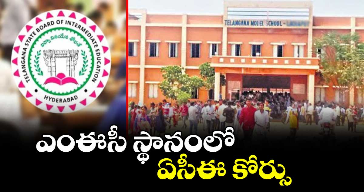 ఎంఈసీ స్థానంలో ఏసీఈ కోర్సు